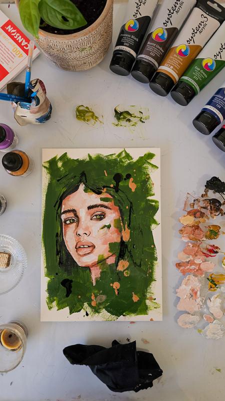 Yam-Levi_Canson-Acrylic_Daler-Rowney-System3-acrylics