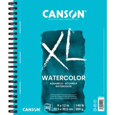 Canson XL Series Watercolor Paper, Bulk Pack, 9x12 inches, 500 Sheets  (90lb/185g) - Artist Paper for Adults and Students - Watercolors, Mixed  Media, Markers and Art Journaling - Yahoo Shopping