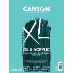 Canson XL Series Newsprint Paper, Foldover Pad, 9x12 inches, 100 Sheets  (30lb/49g) - Artist Paper for Adults and Students